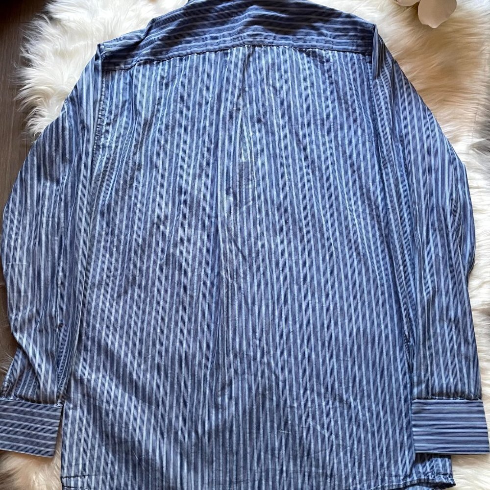 Michael Kors Men's Button Down Long Sleeve SZ M - Picture 6 of 6
